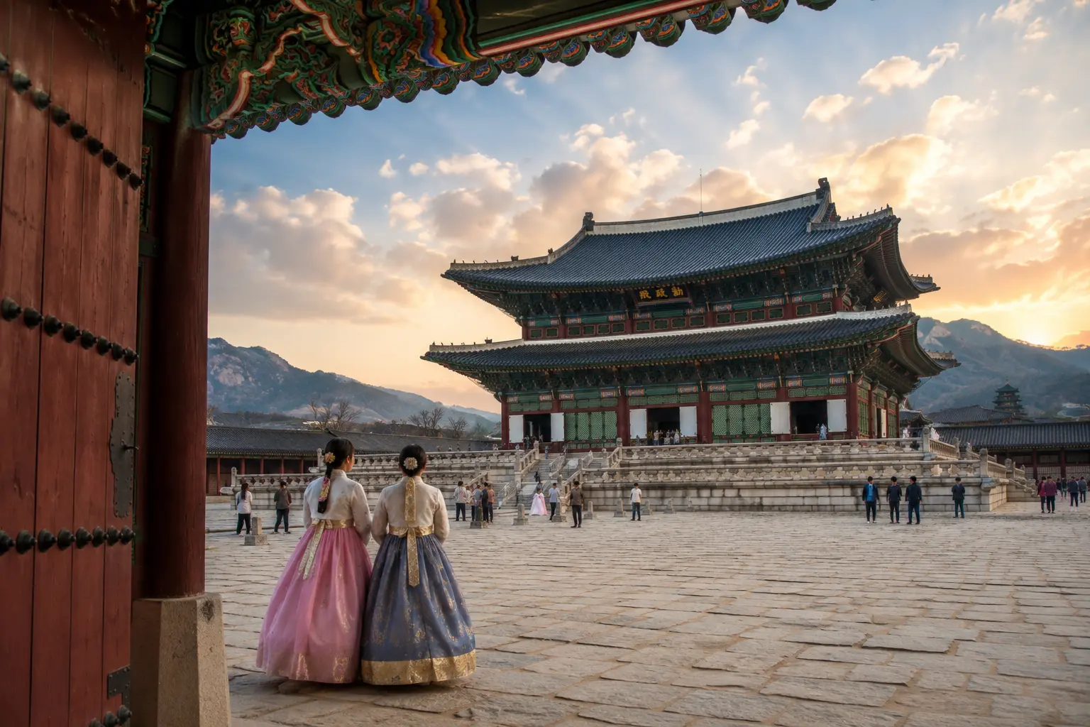Gyeongbokgung Sarayı'nda Zamanın Kapısından Geçmek